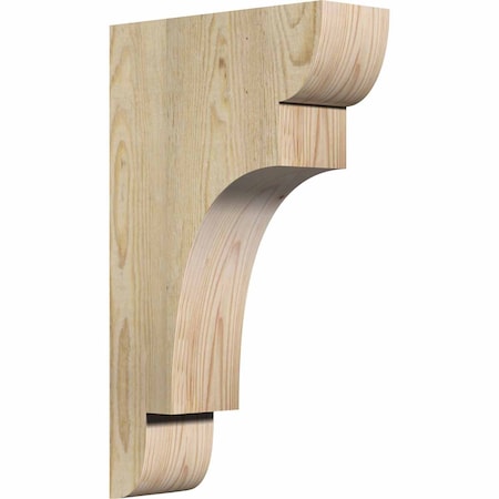 Ekena Millwork New Brighton Rough Sawn Corbel, Douglas Fir, 4"W x 12"D x 20"H COR04X12X20NEB00RDF